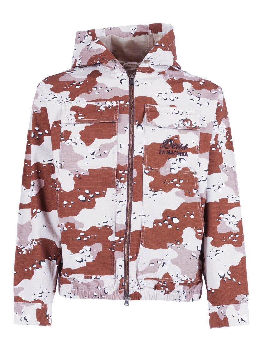 Deus Ex Machina Camouflage Venice Sign Casual Jacket