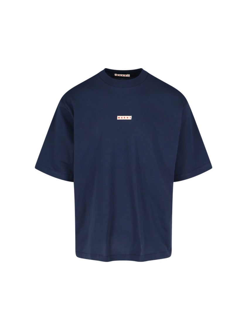Marni Logo T-Shirt – Navy