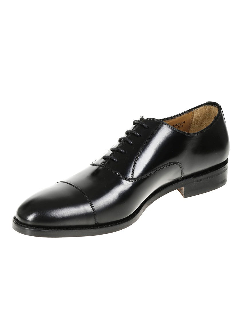 Berwick Black Calfskin Berwick Moccasin With Polished Finish