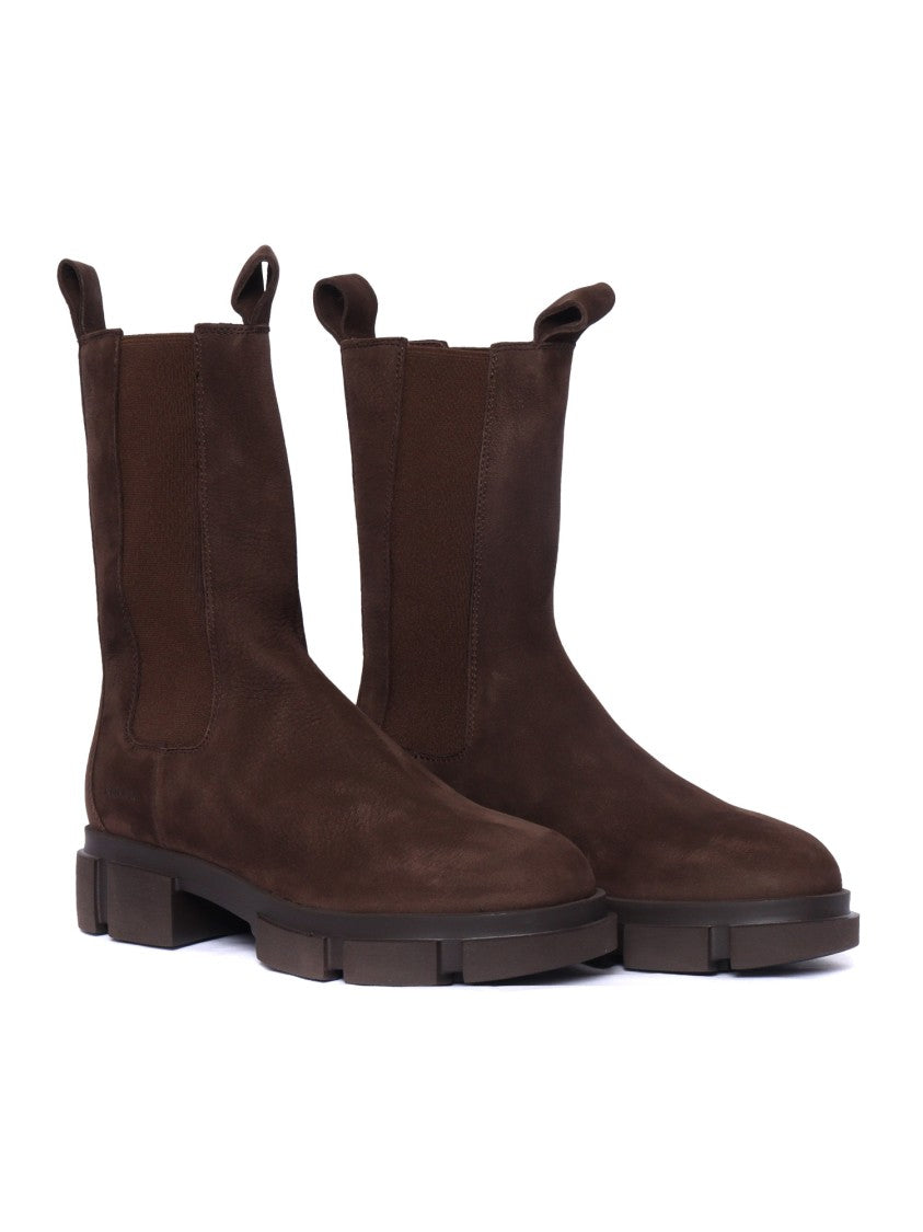 Copenhagen Chunky Sole Ankle Boots