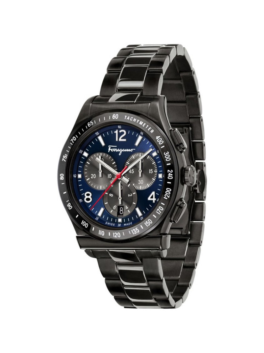 Ferragamo 1898 42Mm Chronograph Watch