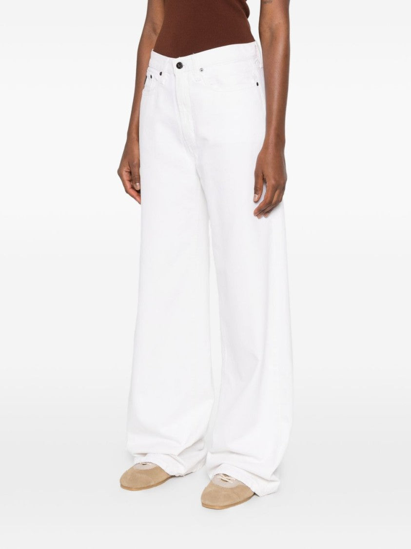 Iois High-Waisted Wide-Leg Jeans With Classic Five-Pocket Styling