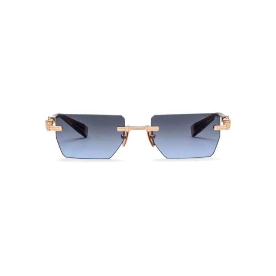 Balmain Pierre Rimless Geometric Sunglasses