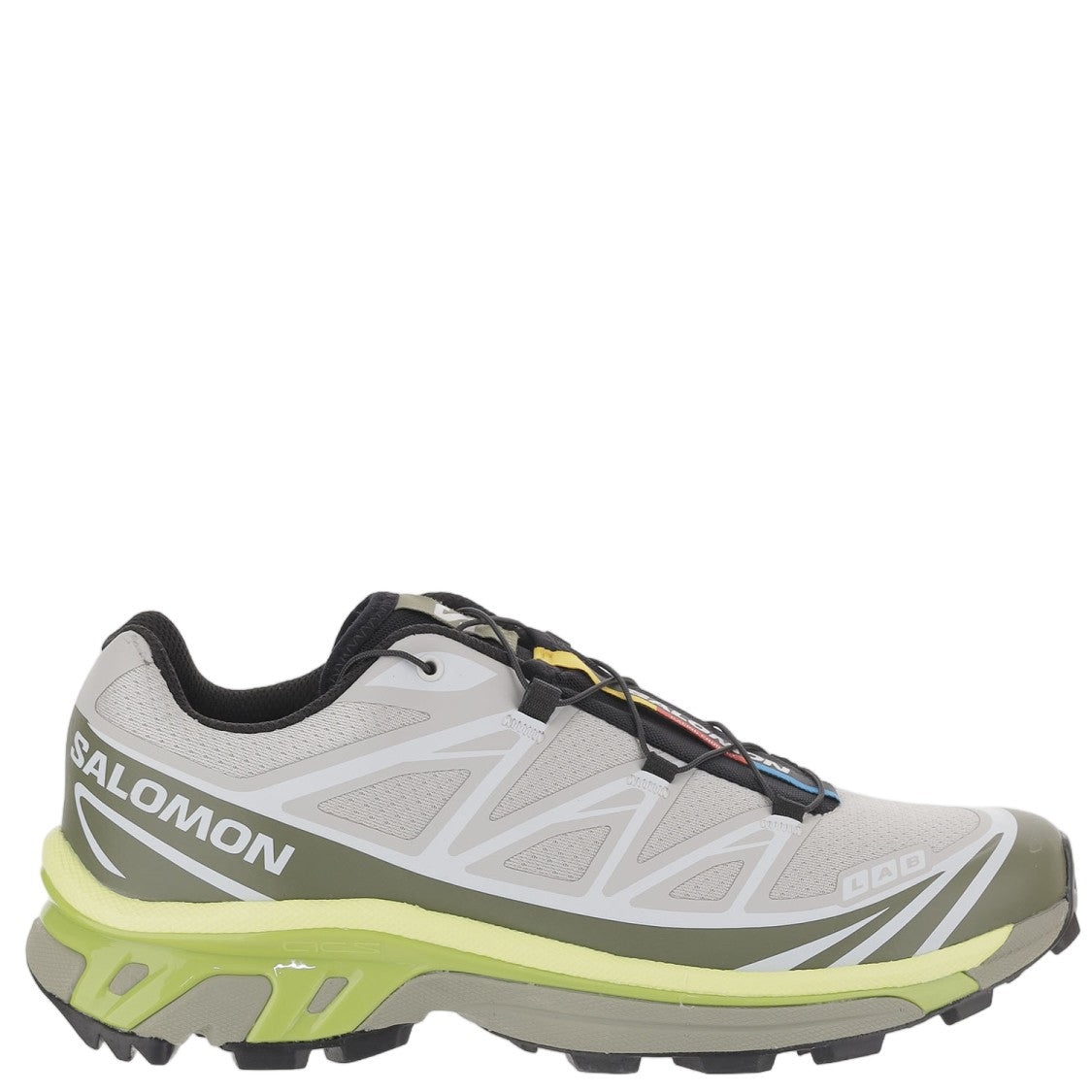 Salomon Multi-Hued Xt-6 Sneakers With Breathable Mesh Construction