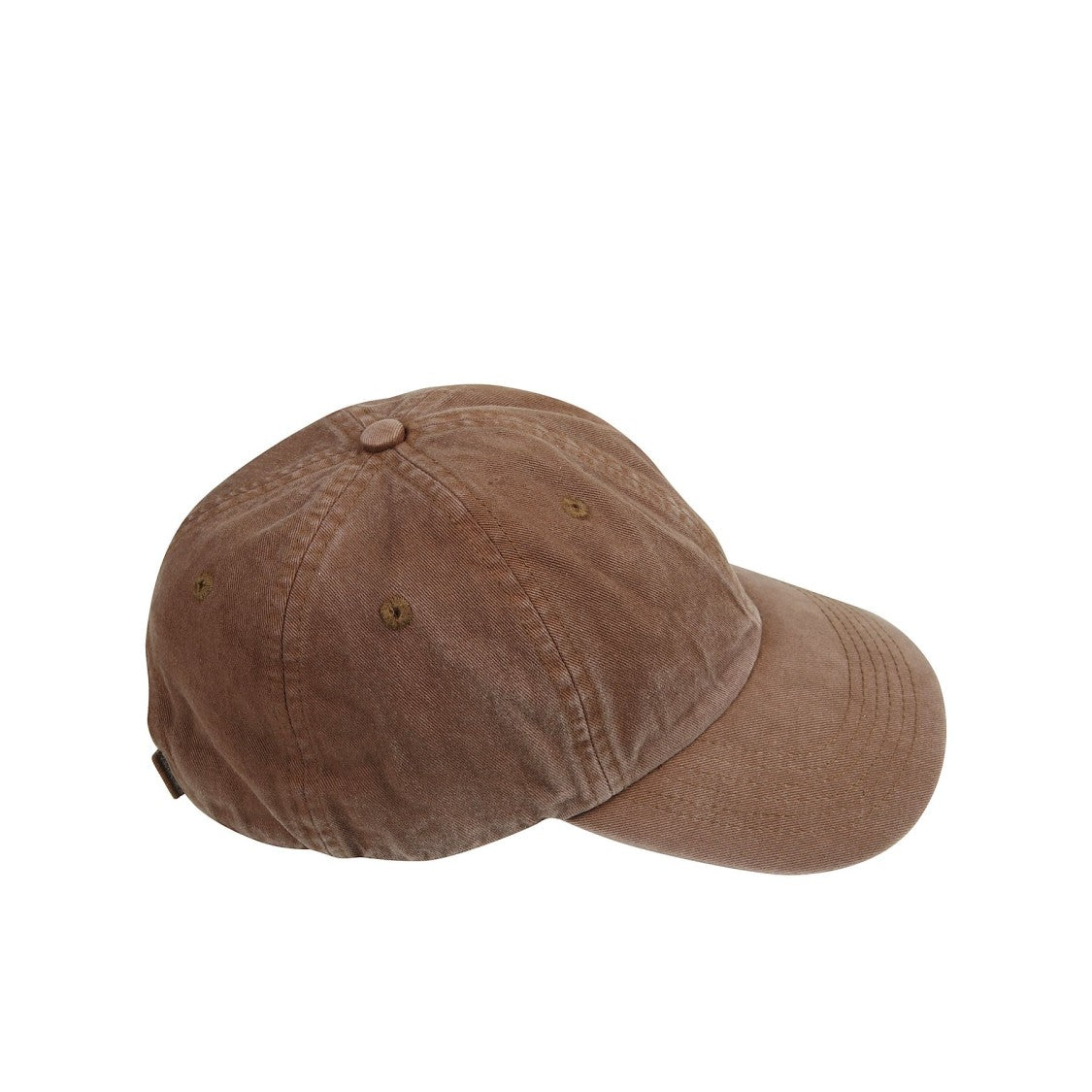 Entire Studios Brown Vintage-Inspired Cotton Cap With Adjustable Fit