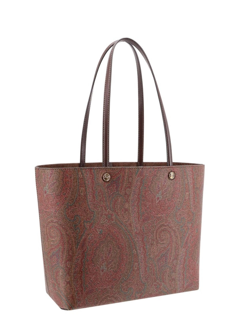 Etro Brown Tote Bag With Sturdy Handles