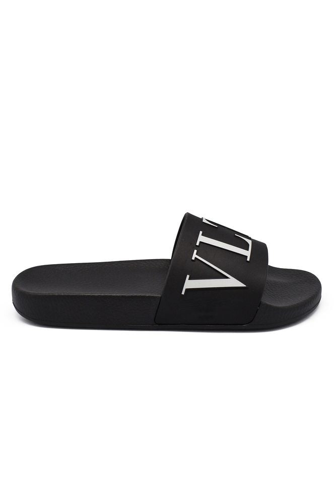 Valentino Garavani Rubber Vltn Flip Flops With Camouflage Sole