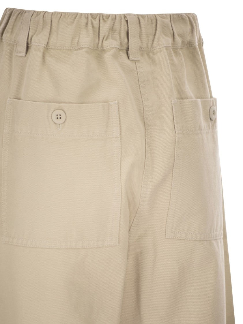 Max Mara Wkdariete - Cotton Drill Trousers