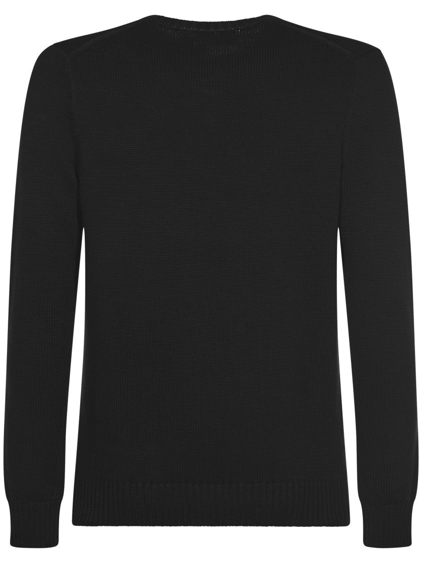 Polo Ralph Lauren Classic Crew Neck Long Sleeve Pullover Sweater With Ribbed Accents