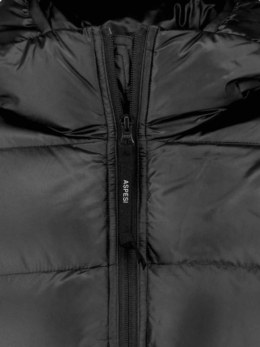 Aspesi Padded Quilted Puffer Jacket – Black