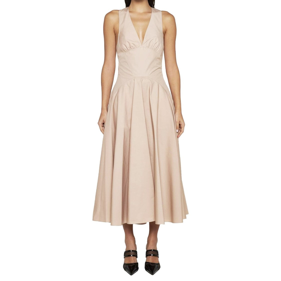 Alaïa Cotton Midi Dress