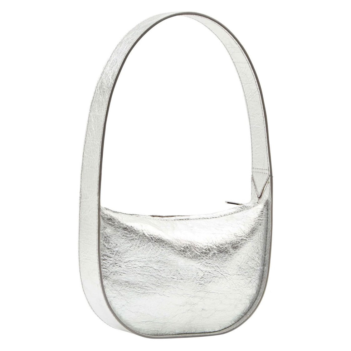 Marici Stylish Silver Shoulder Bag With Pinatex