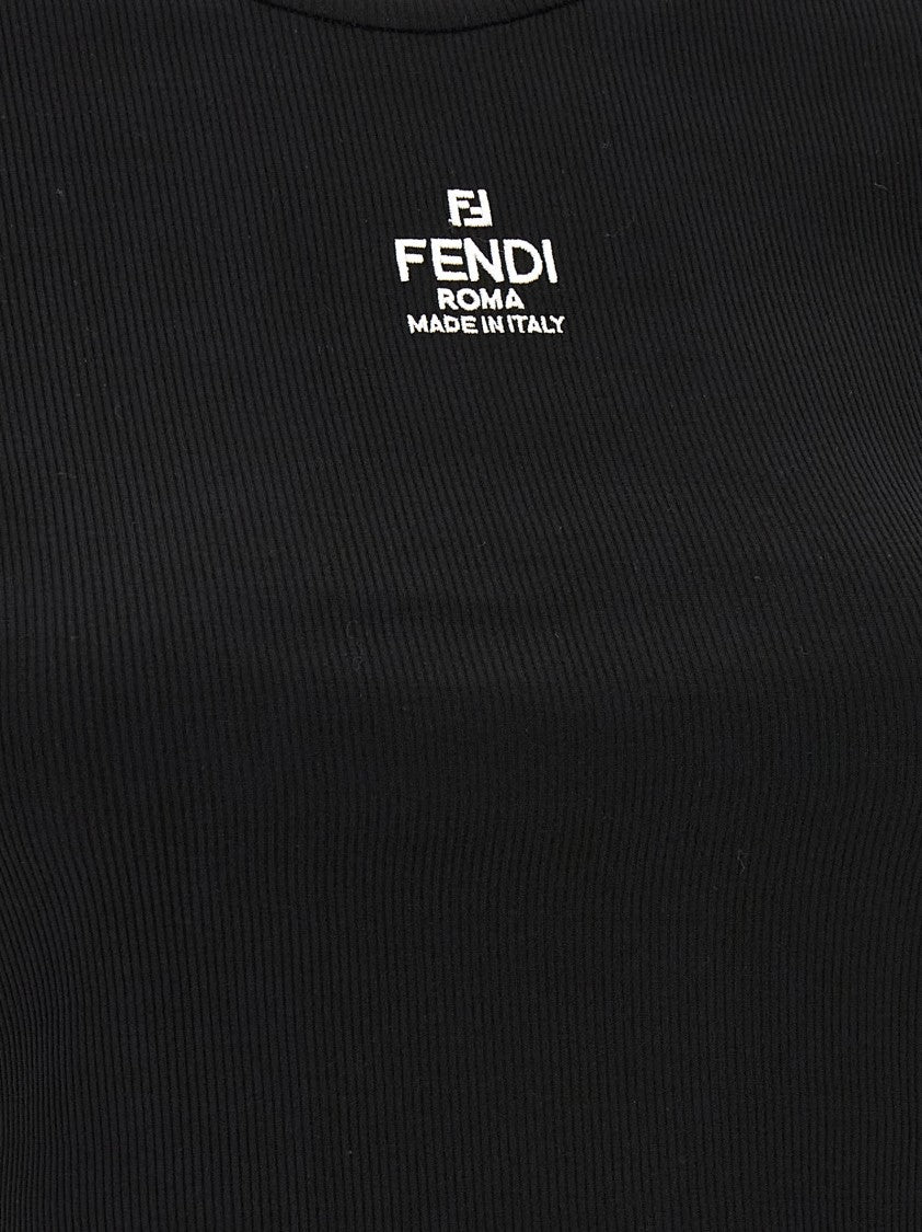 Fendi '' Cropped T-Shirt