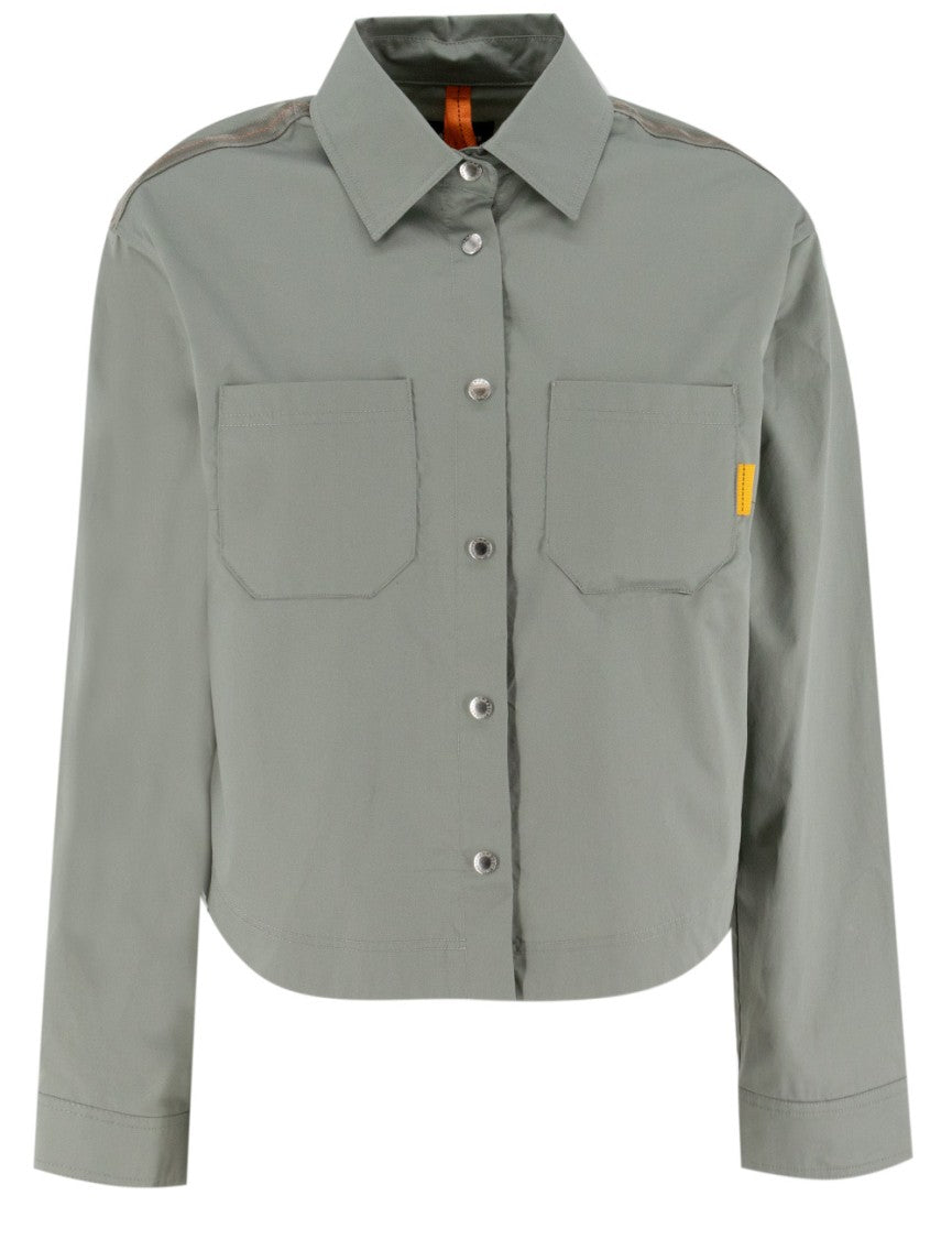 Parajumpers Wide-Fit Cotton Shirt With Satin Finish