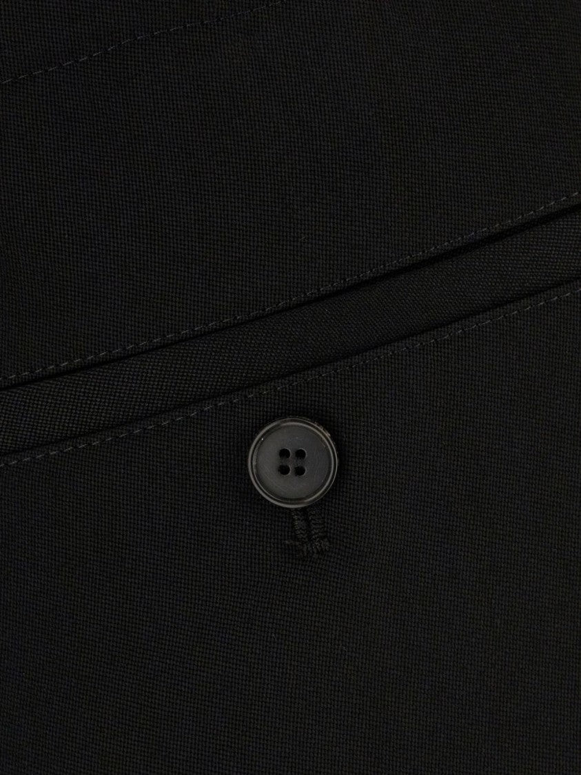 Givenchy High Waist Trousers With Tailored Silhouette And Relaxed Fit