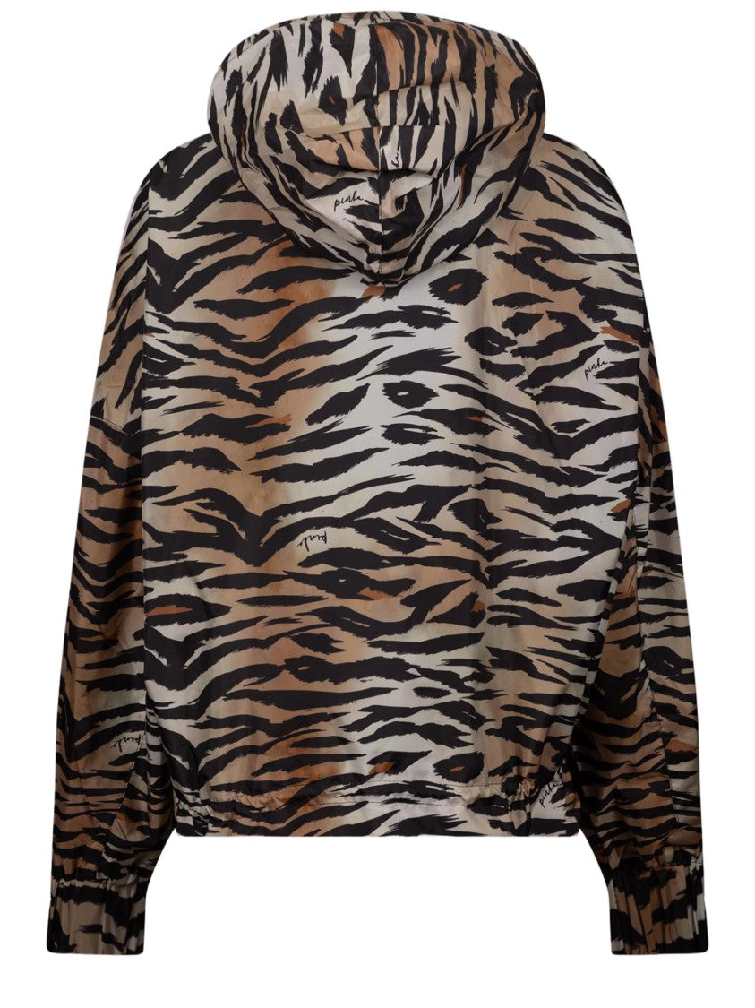 Pinko Dotty Jacket With Animal Print