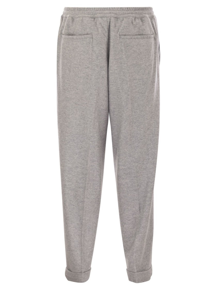 Fedeli Harvard - Soft Cashmere Flannel Trousers