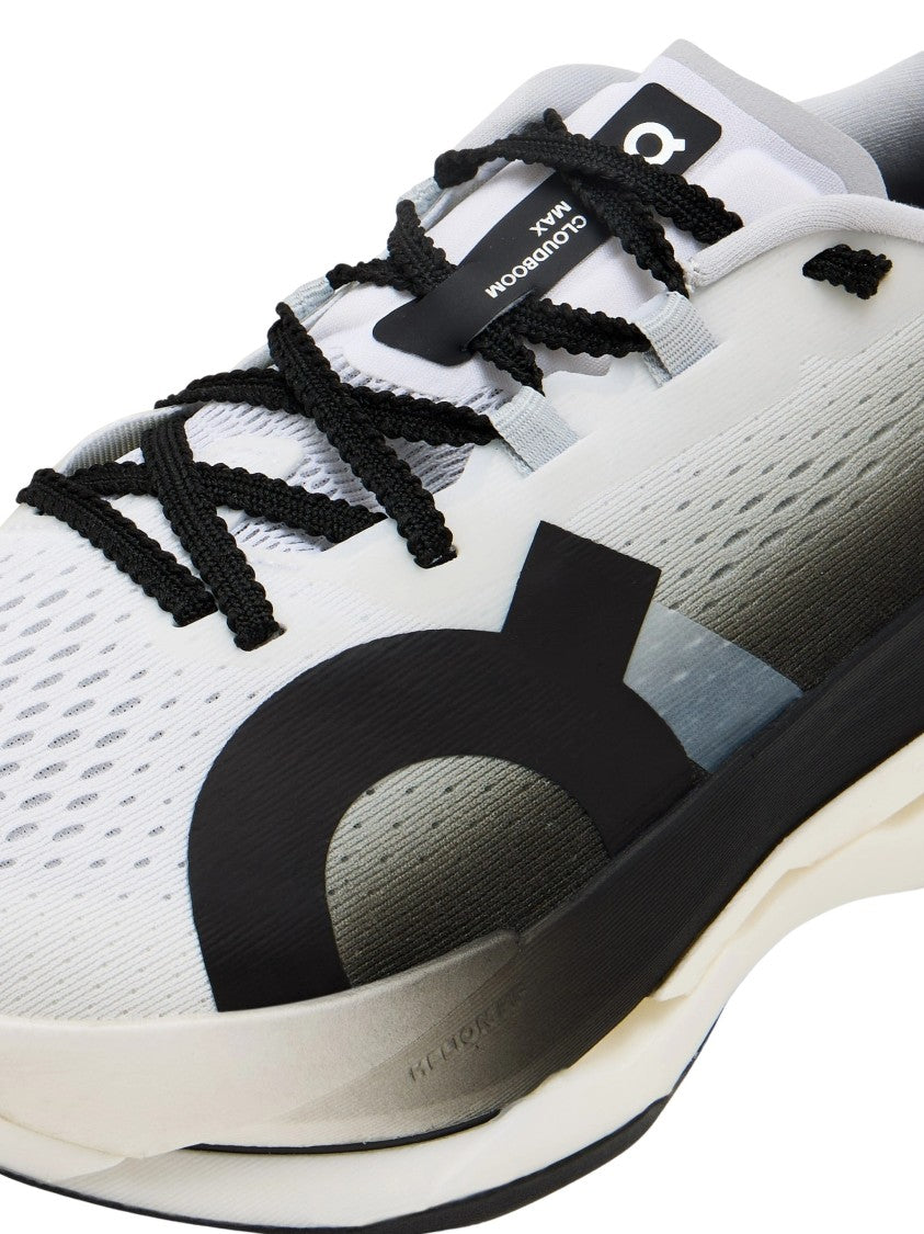 On Cloudboom Max White Responsive Cushioned Sneakers