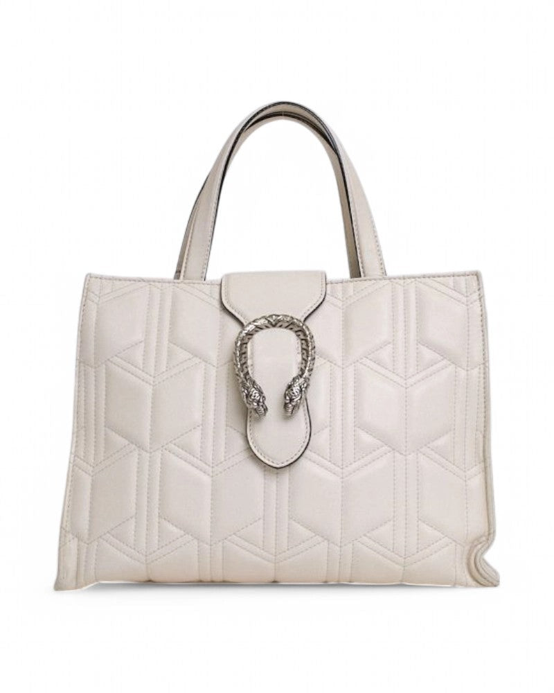 Gucci Dionysus White Leather Shopper