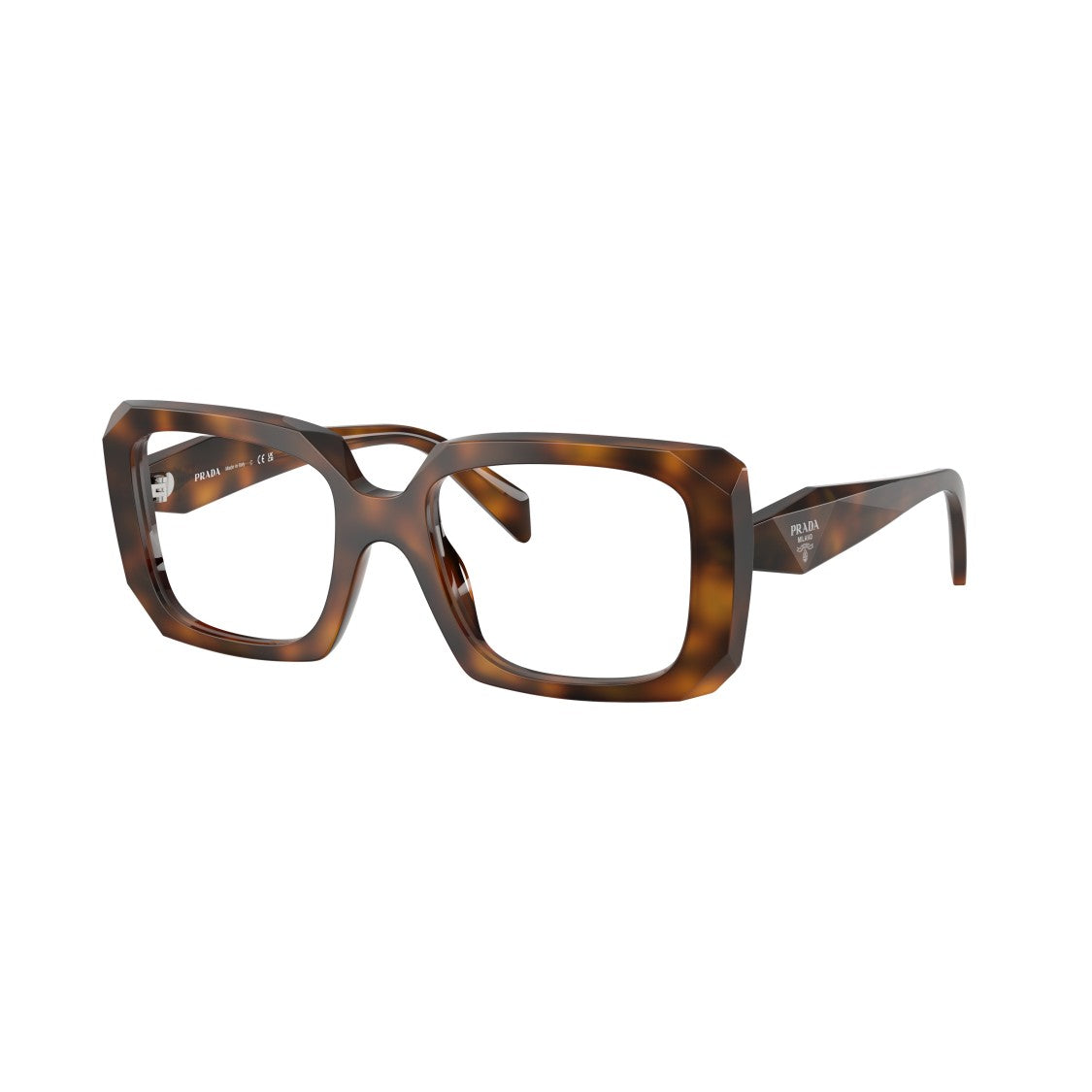 Prada 0Pr C09v Oversized Square Tortoiseshell Acetate Sunglasses