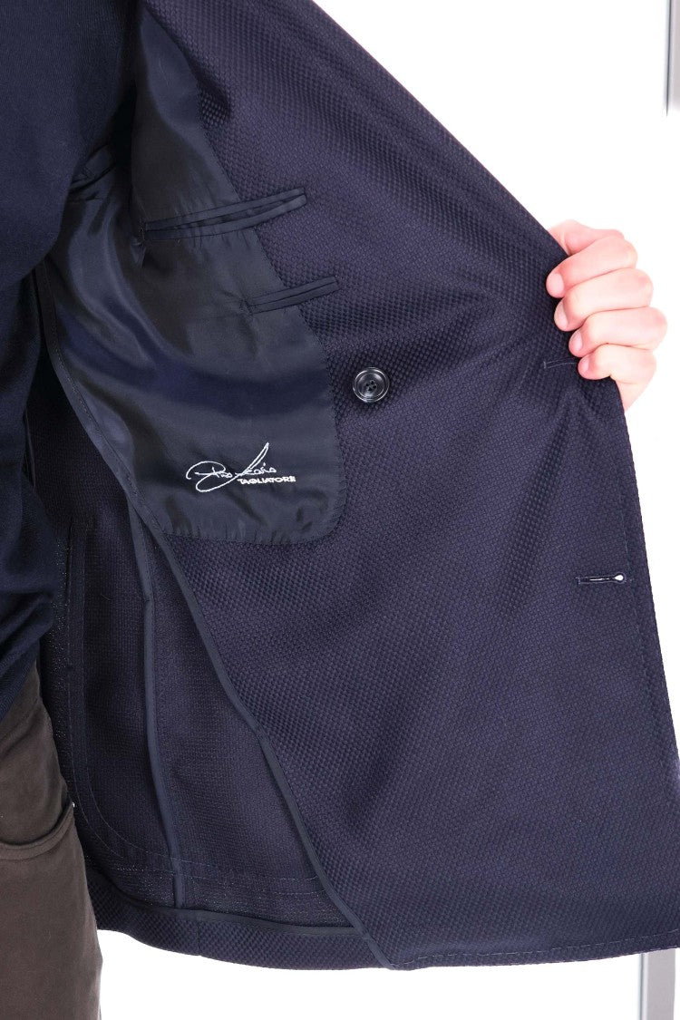 Tagliatore Pino Lerario 110’S Wool Woven Double-Breasted Jacket