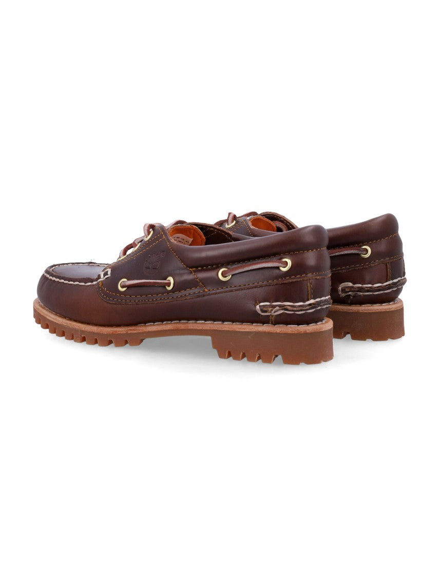 Timberland Classic Moccasin-Toe Boat Shoe With Rugged Sole