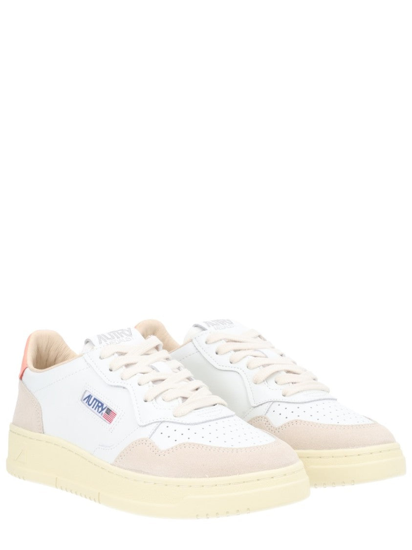 Autry Medalist Low Suede Panels Sneakers