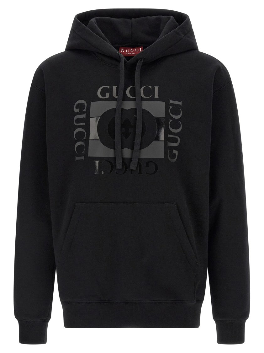 Gucci ' Incrocio Gg' Hoodie