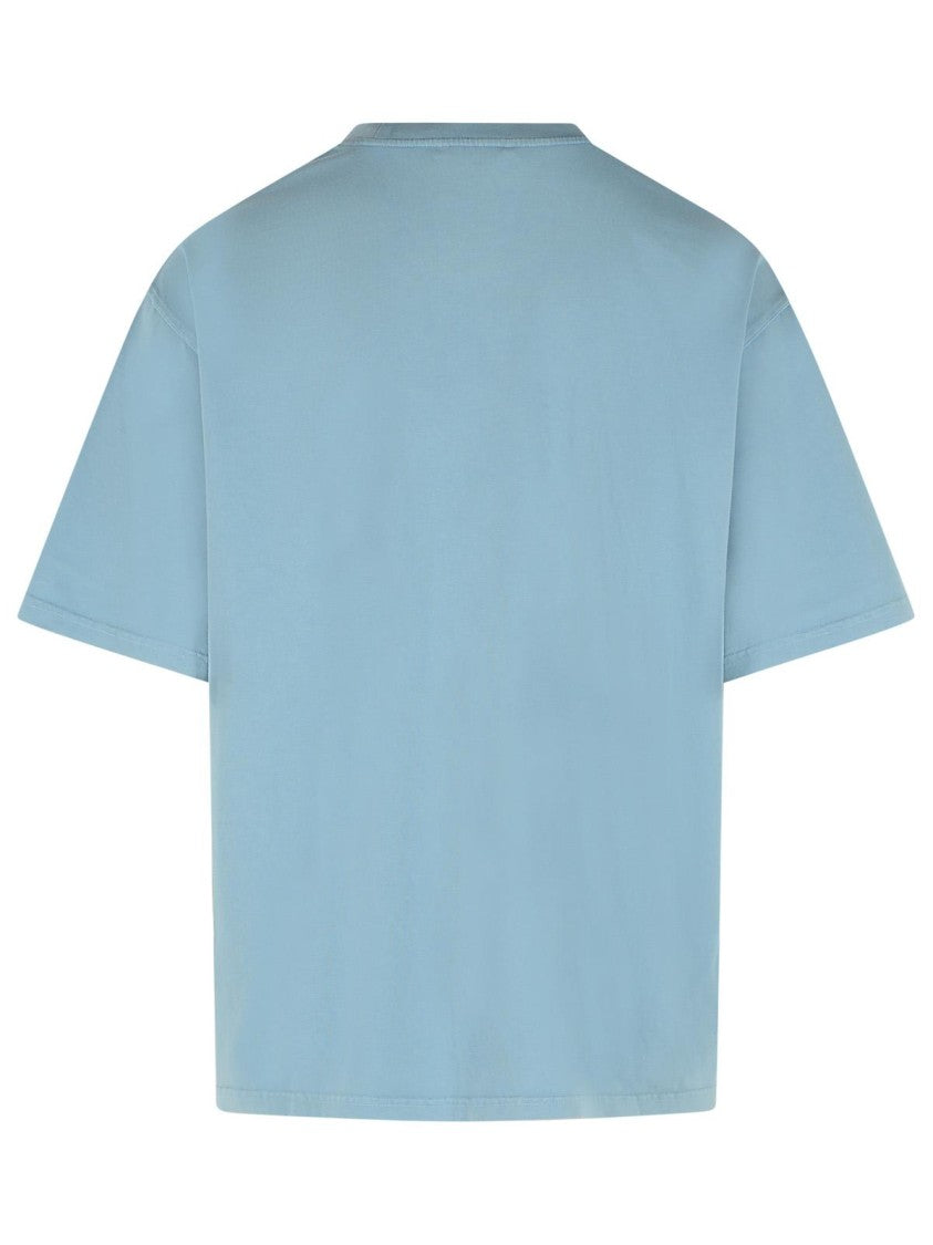 Marni Light Blue Cotton T-Shirt