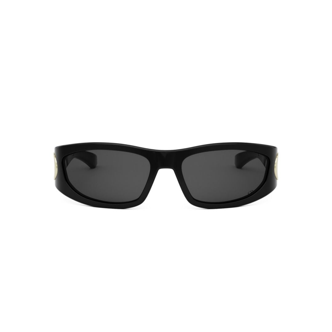 Dior Glossy Black Verydior S3i Rectangular Sunglasses