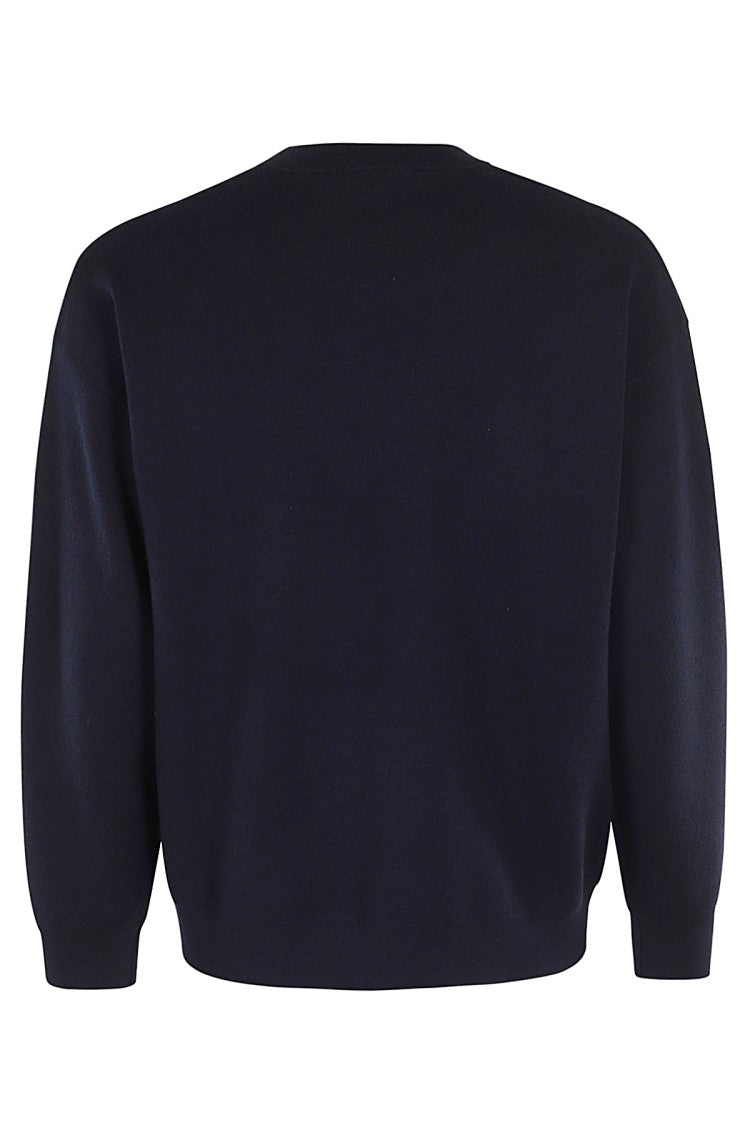 Drôle De Monsieur Slogan Fleurs Slogan Sweater