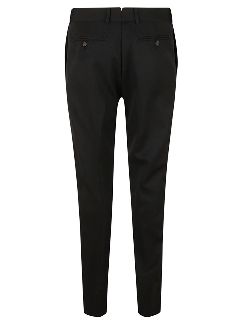 Alexander Mcqueen Tailored Slim-Fit Trousers With Structured Waistband