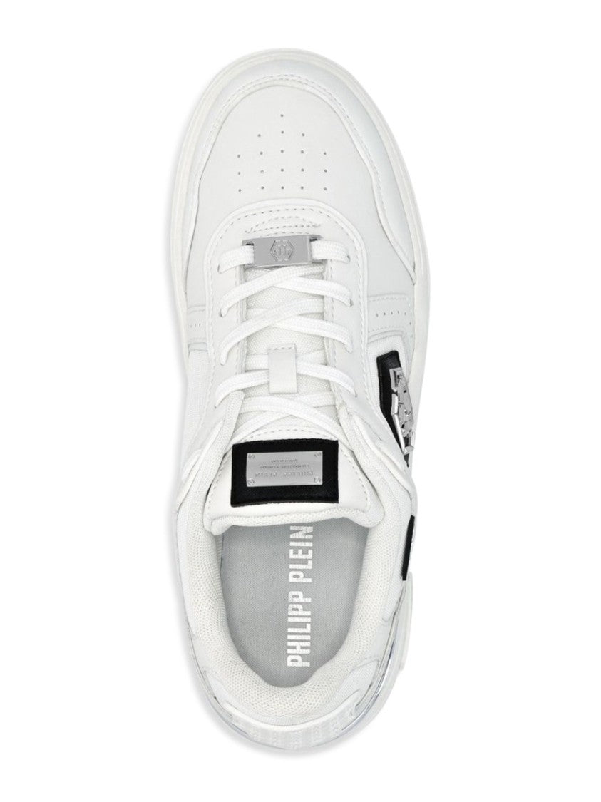 Philipp Plein Low-Top Sneakers With Perforated Detailing