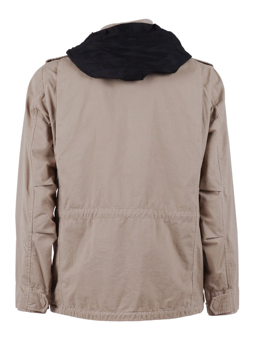 Aspesi Military Inspired Concealed Casual Jacket