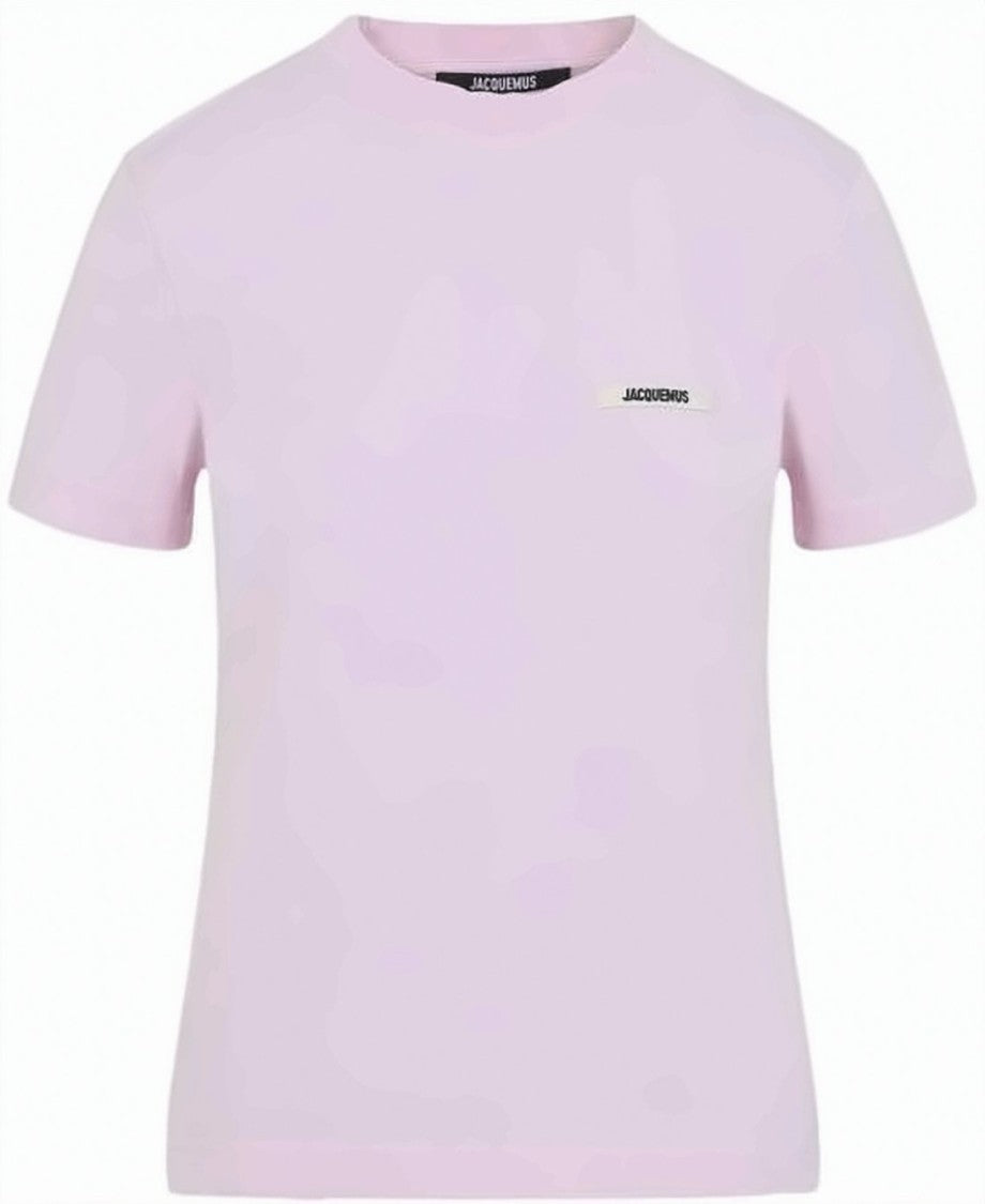 Jacquemus Pastel Lavender Crew Neck T-Shirt