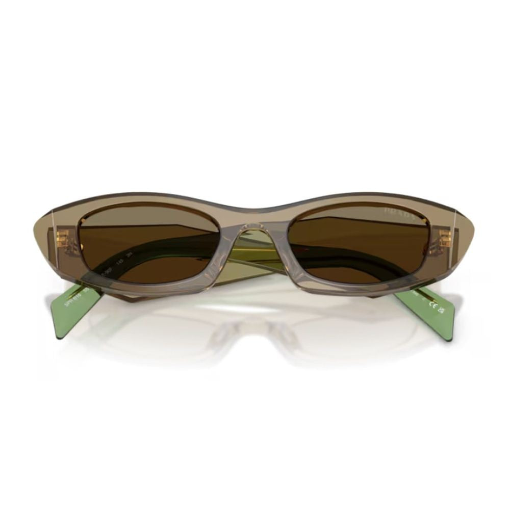 Prada Pr B16s Symbole Geometric Acetate Sunglasses