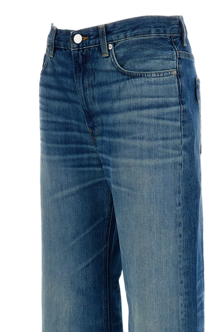Haikure Blue Winny Straight Leg Denim Jeans