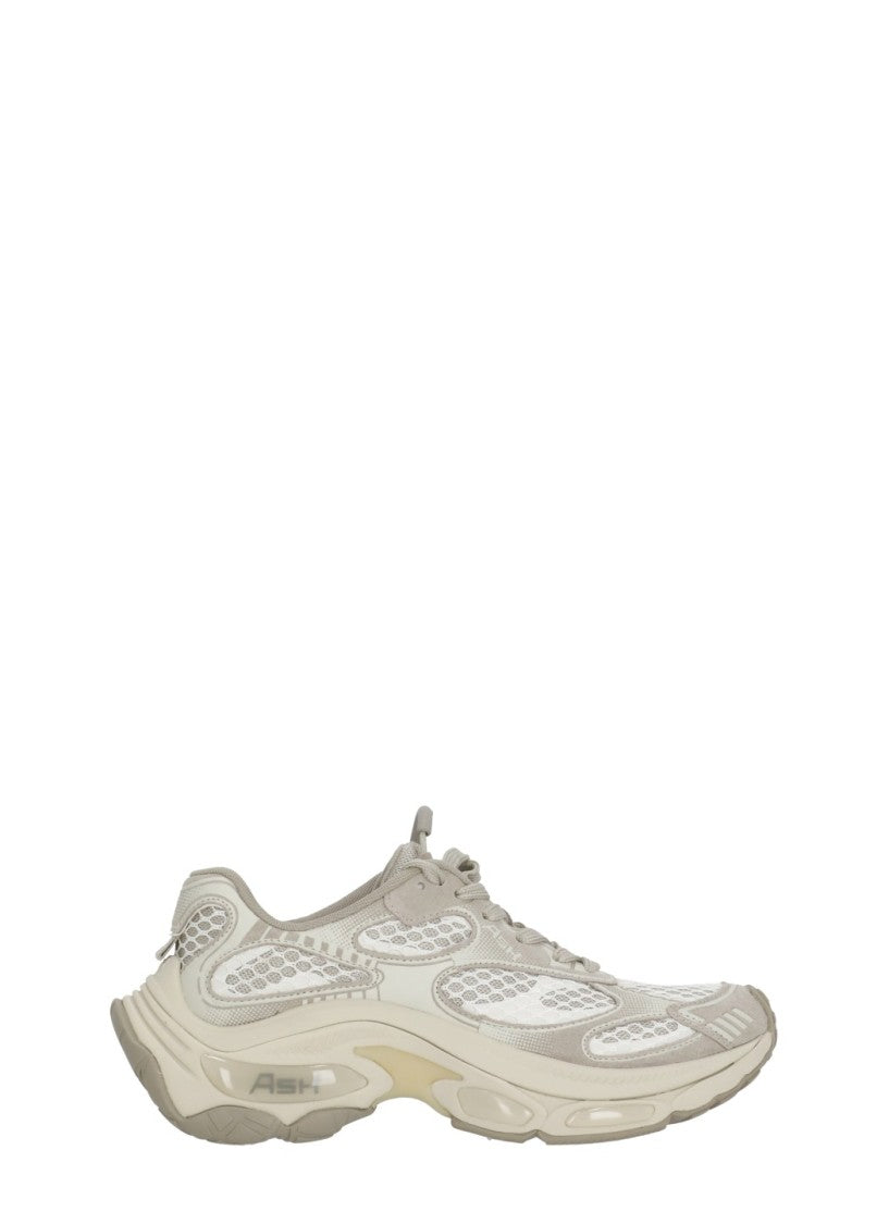 Ash Beige Dragon Suede Inserts Sneakers