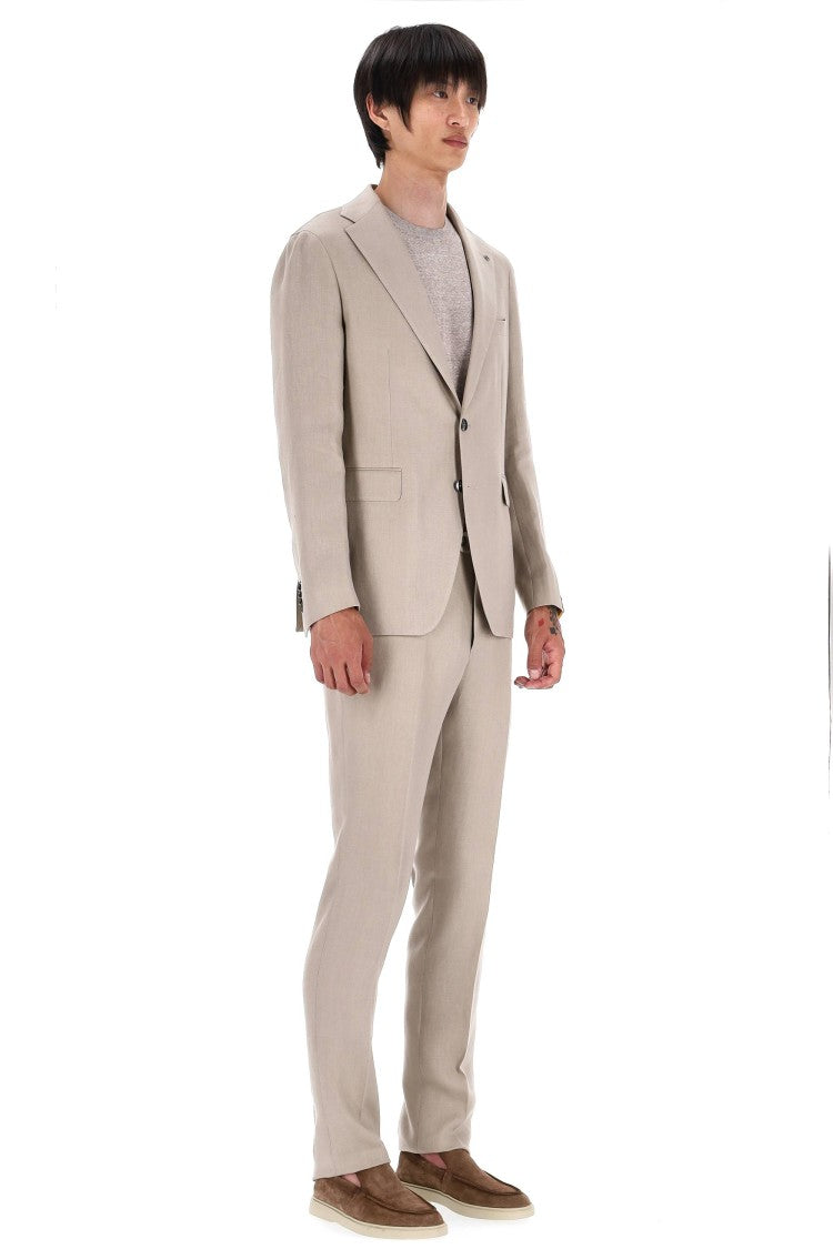 Tagliatore Vesuvio Pure Linen Dress