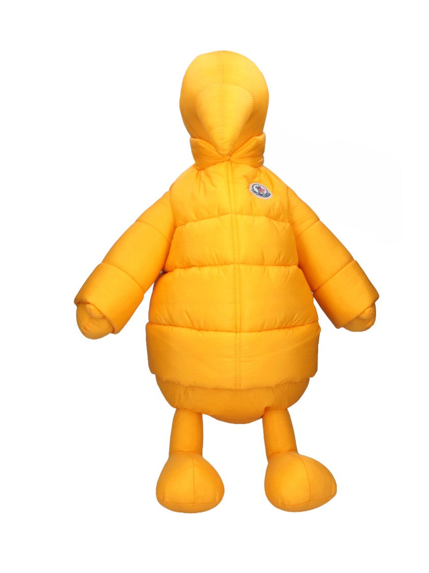 Moncler Yellow Monduck Padded Fabric Bag
