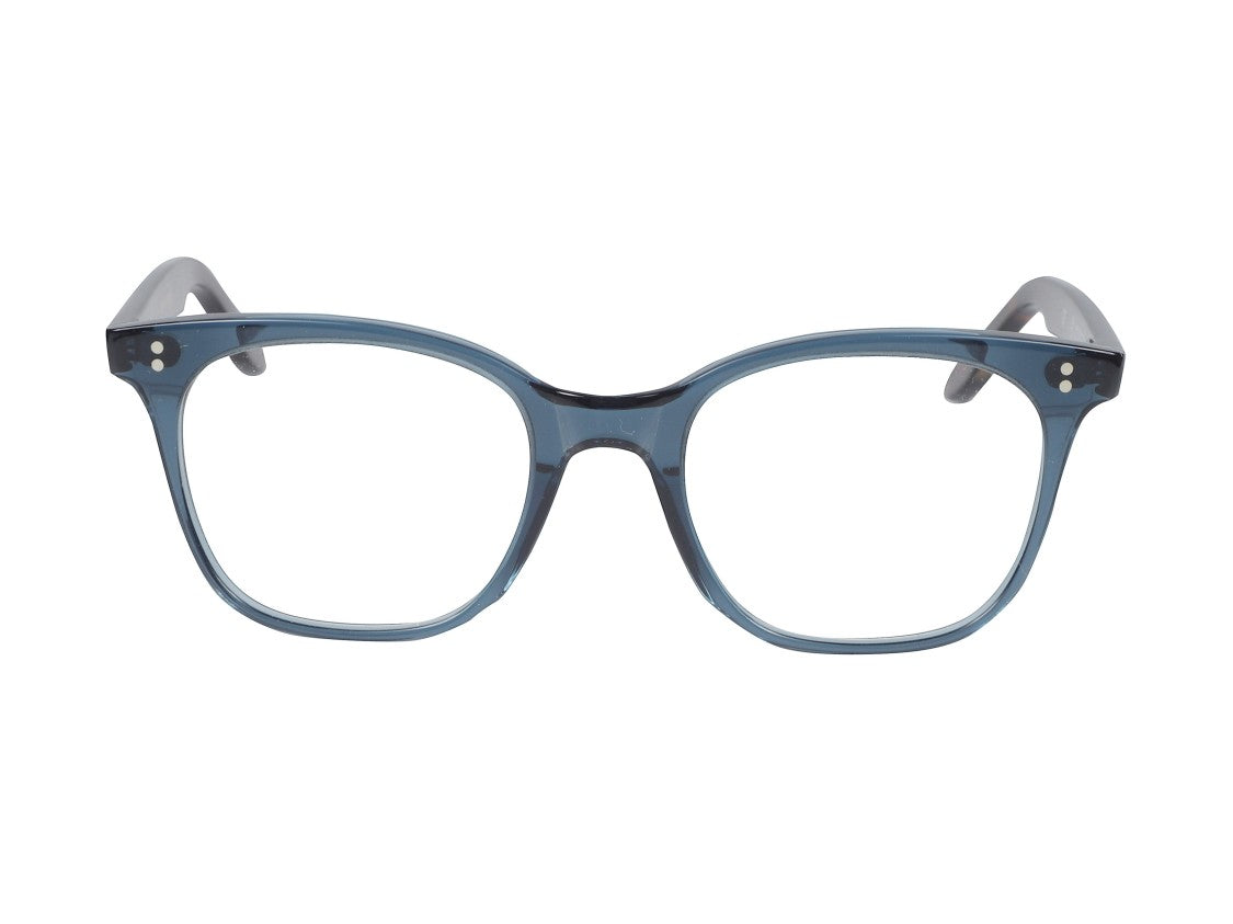 Kador Blue Cooper Translucent Round Sunglasses