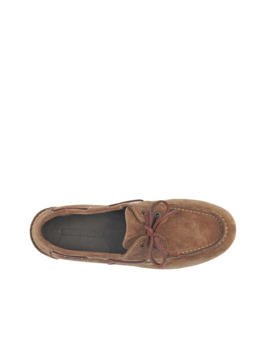Sebago Owen Brown Taupe Boat Shoe