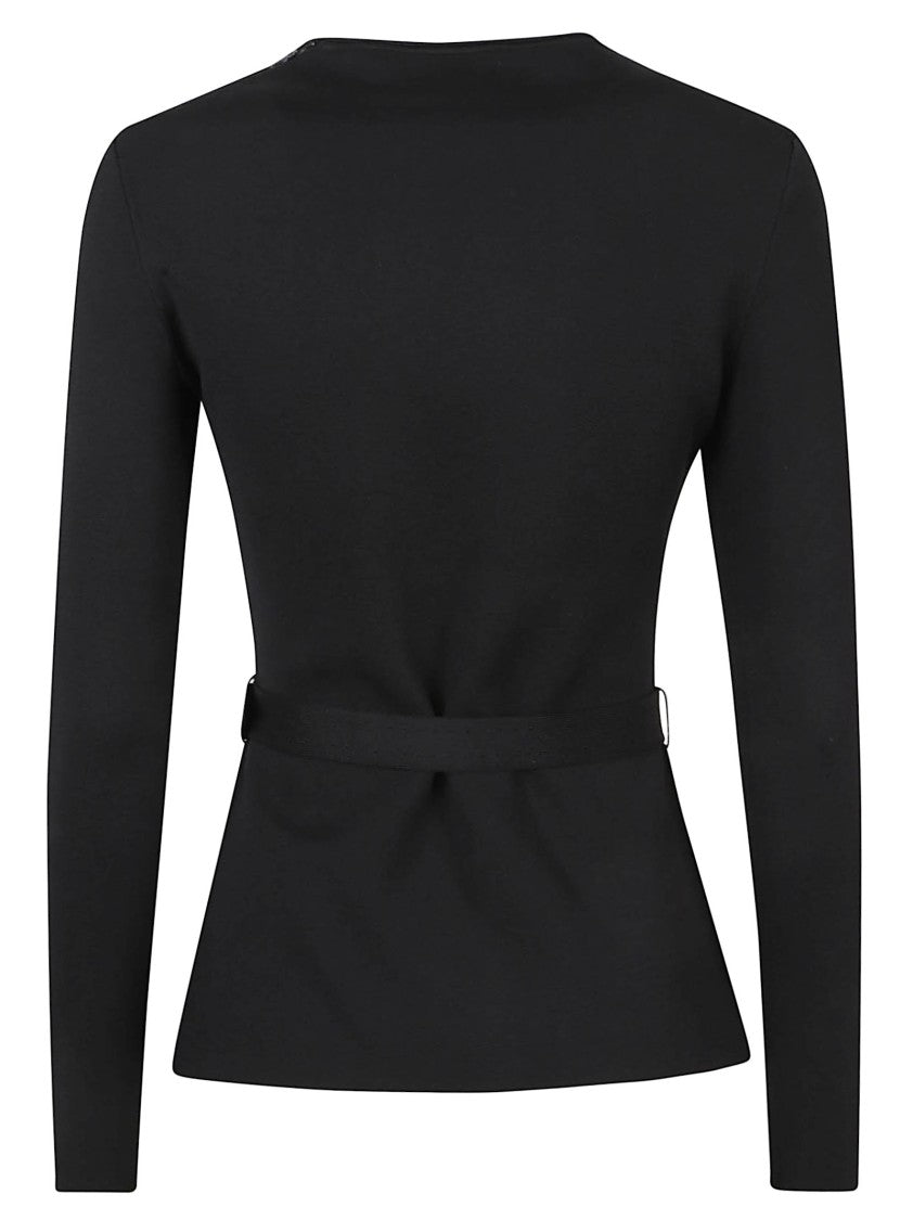 Tom Ford Fitted Long-Sleeved Shirt With Rectangular Belt