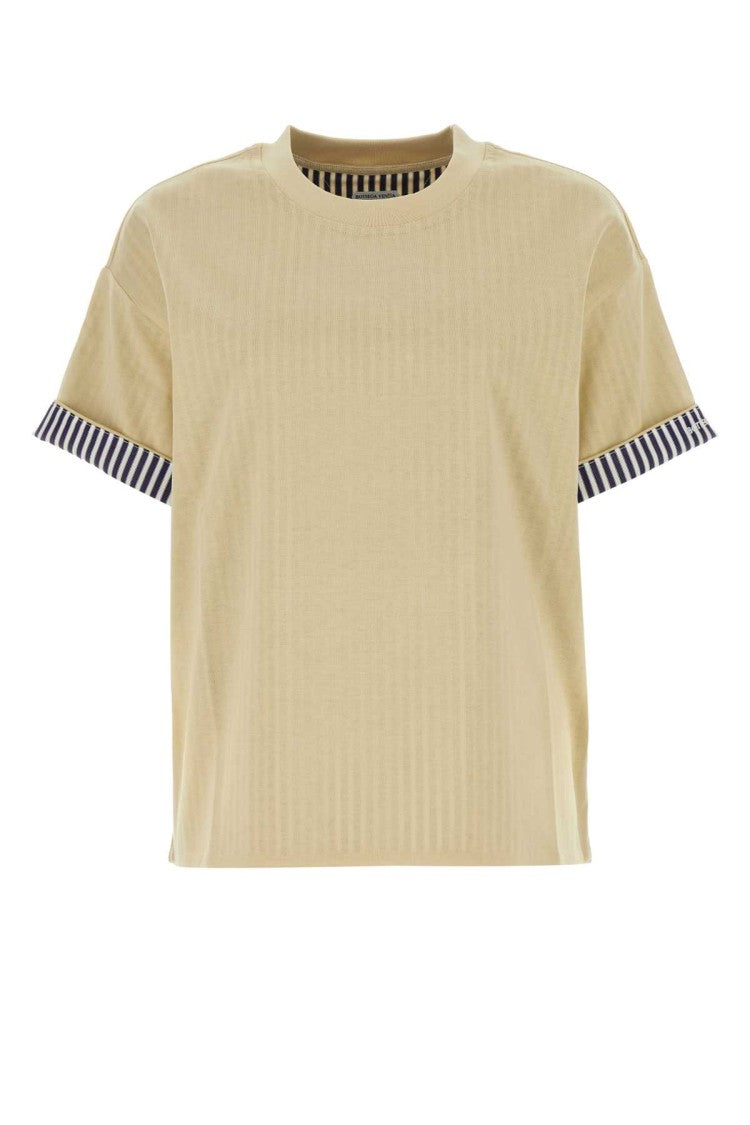 Bottega Veneta Cream Cotton T-Shirt