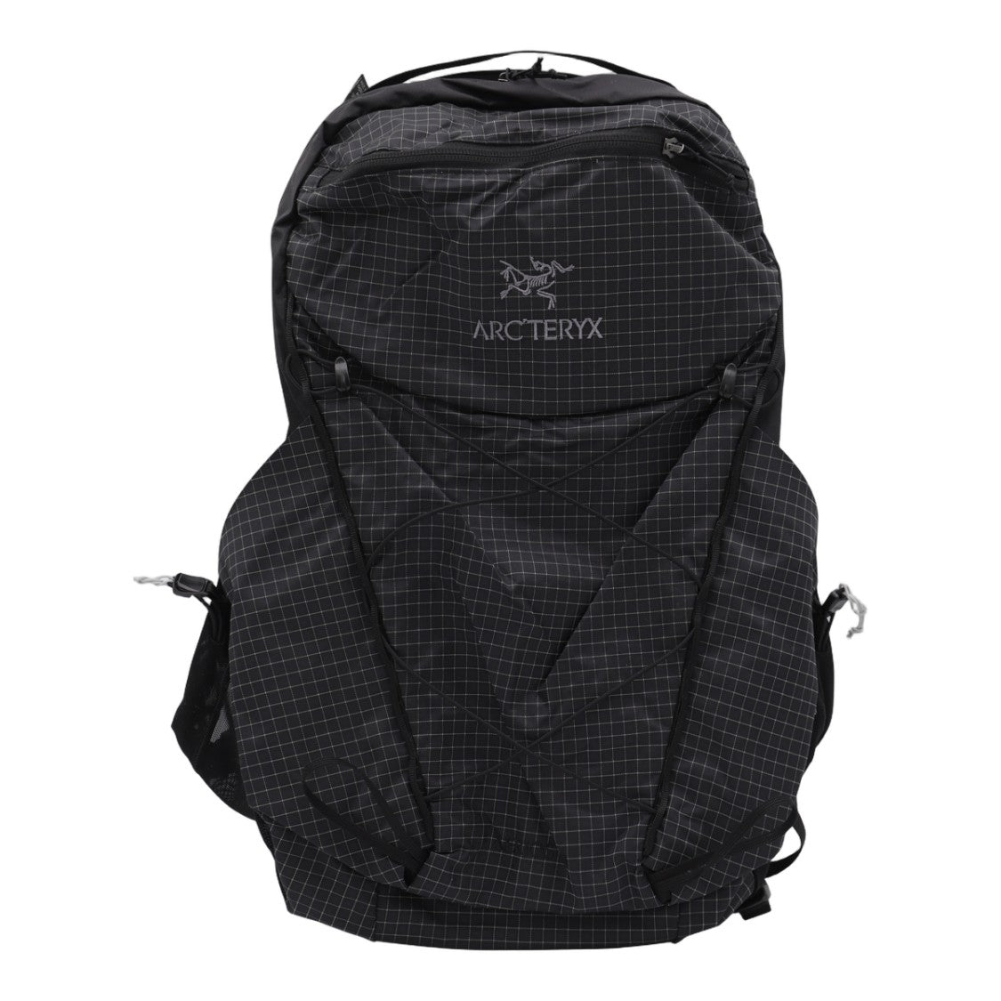 Arc'teryx Black Backpack With Multi-Compartment Design And Logo
