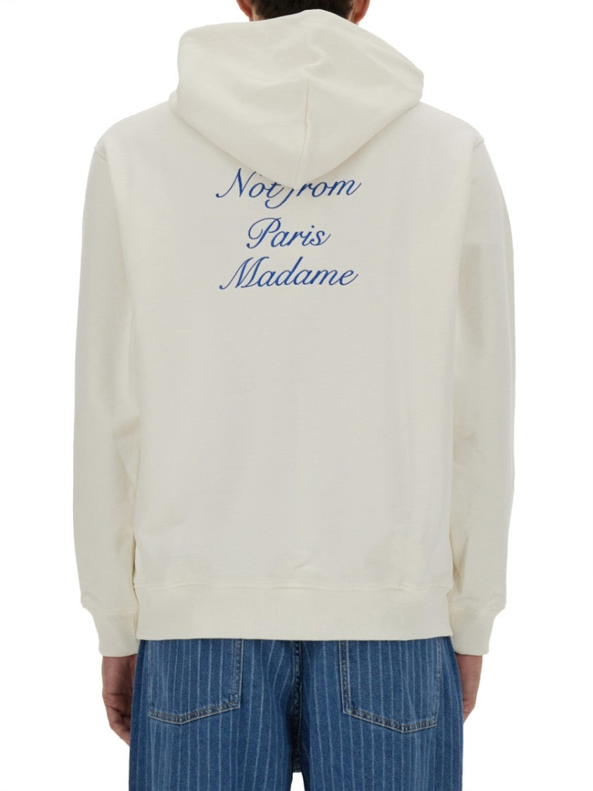 Drôle De Monsieur "Slogan" Sweatshirt