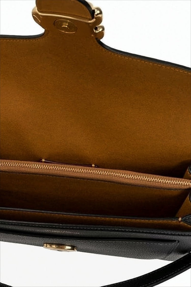 Coach Rectangular Crossbody Bag With Gold-Tone Buckle