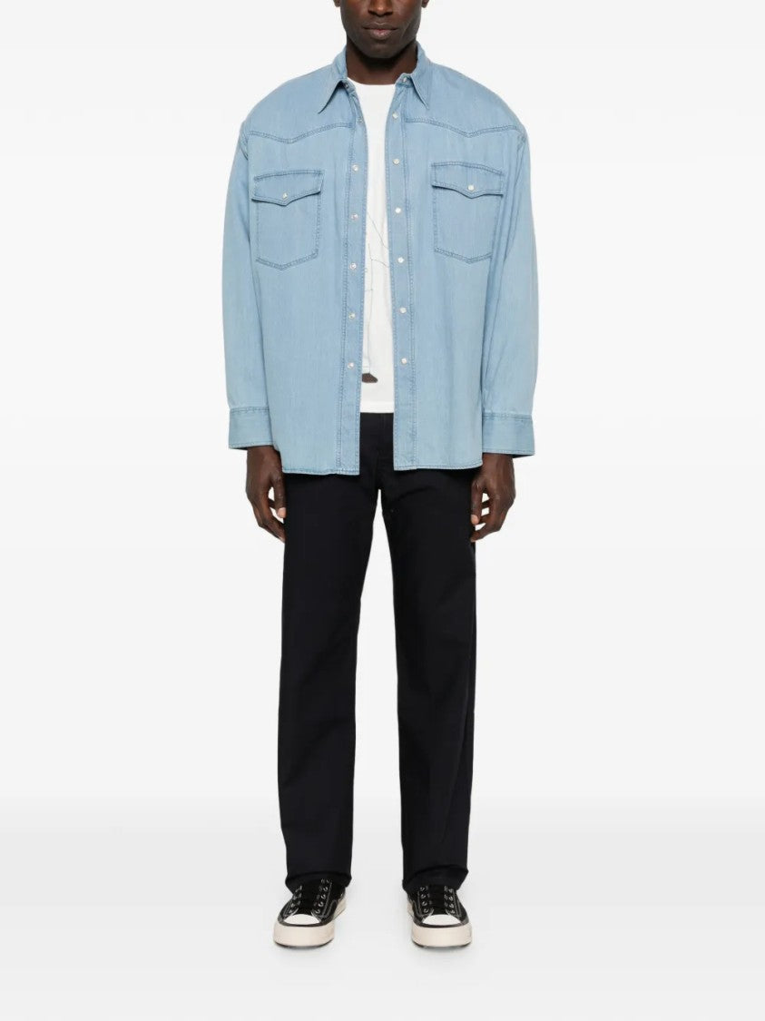 Moschino Straight-Leg Casual Pants With Classic Five-Pocket Design