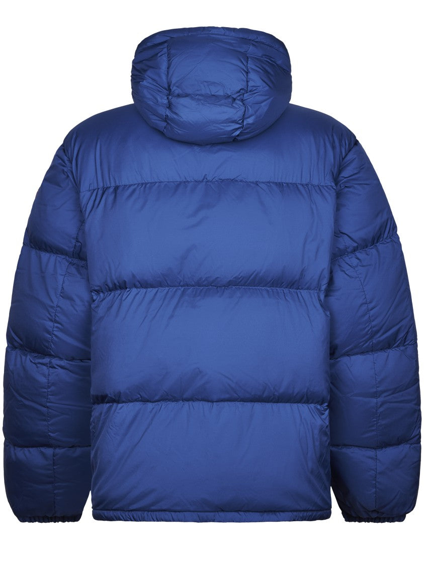 Canada Goose Quilted Puffer Coat With Concealed Closure And Embroidered Patch