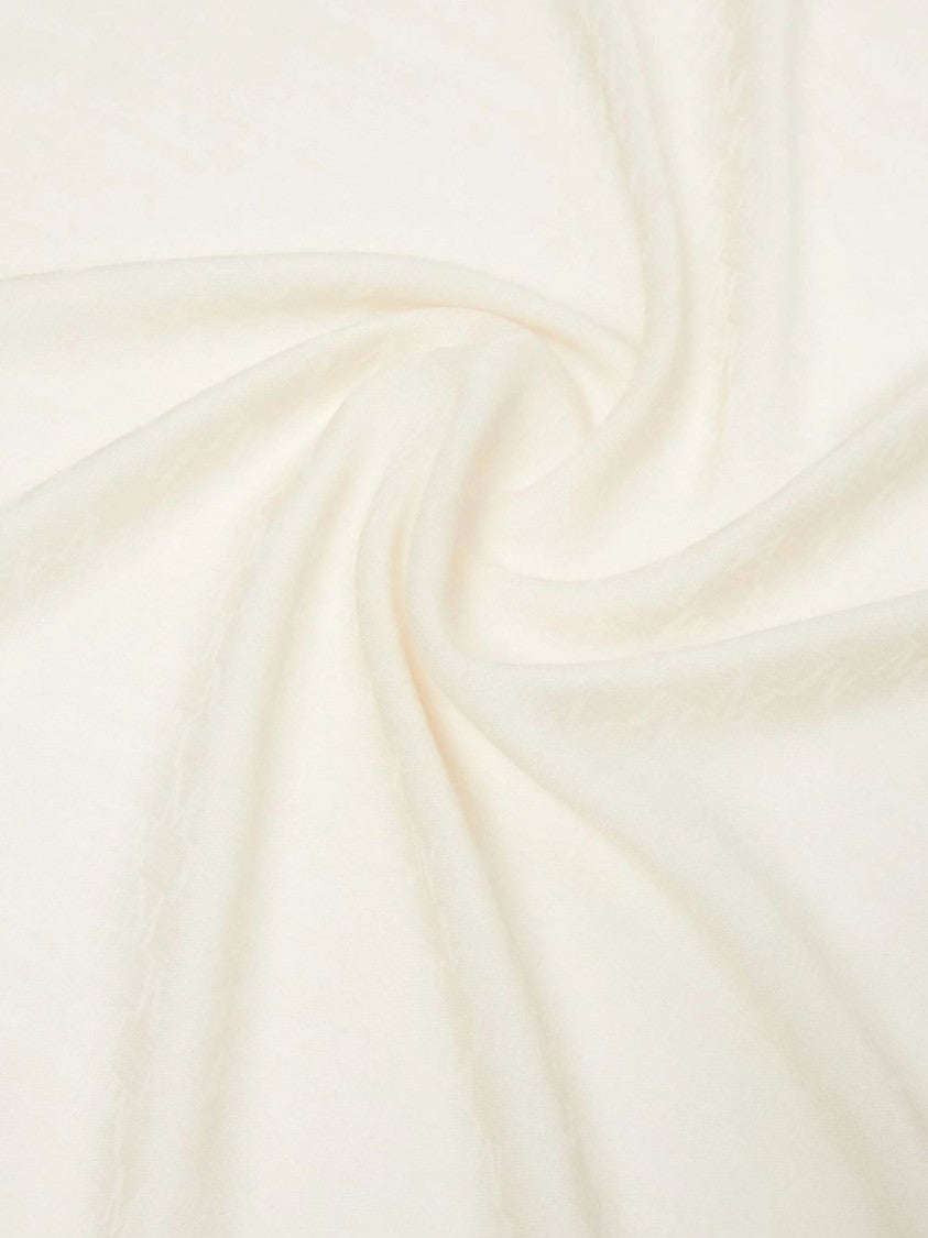 Max Mara Soft Jacquard Scarf With Delicate Sheen